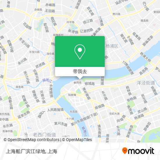 上海船厂滨江绿地地图