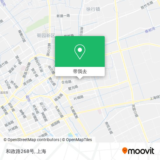 和政路268号地图