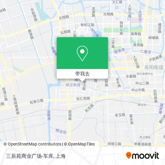三辰苑商业广场-车库地图