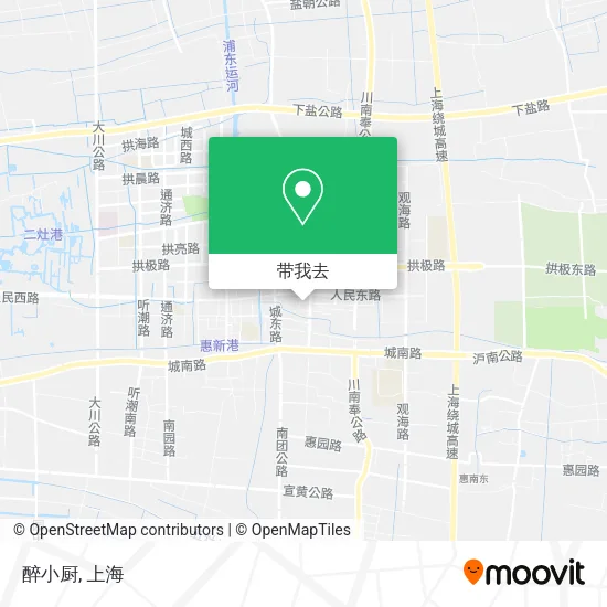 醉小厨地图