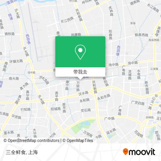 三全鲜食地图