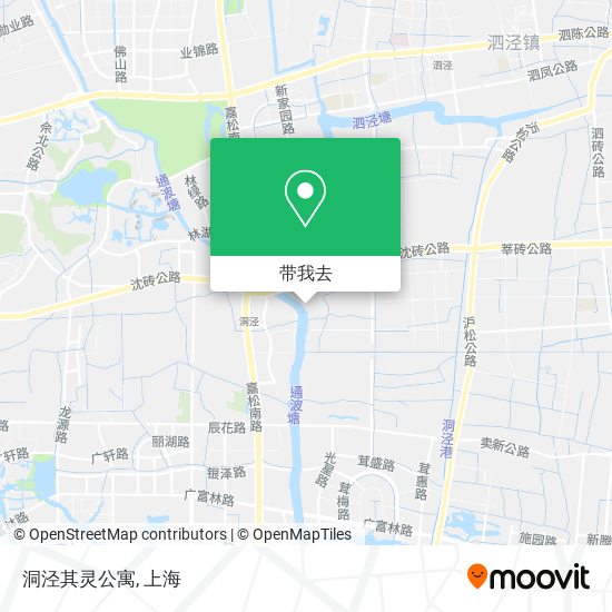 洞泾其灵公寓地图