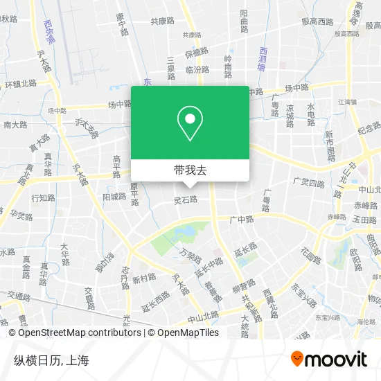 纵横日历地图