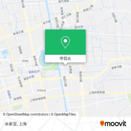 余家堂地图