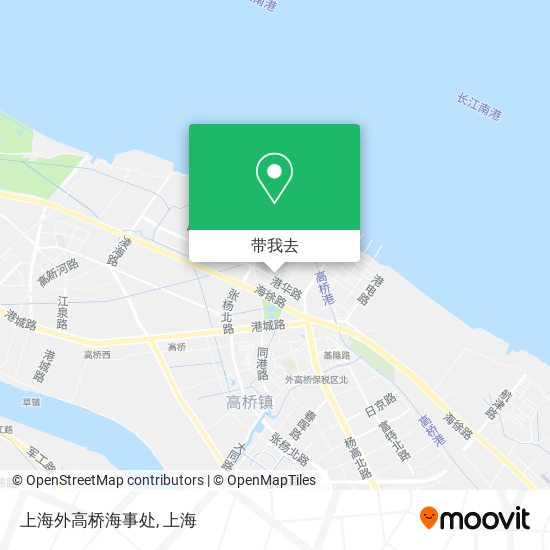 上海外高桥海事处地图