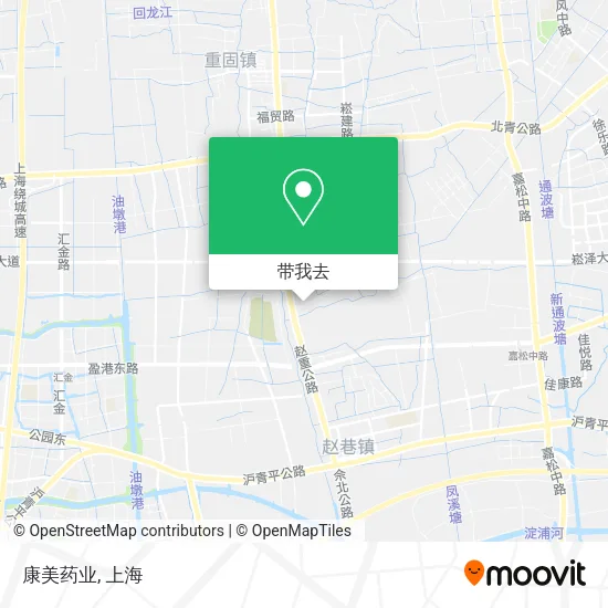康美药业地图