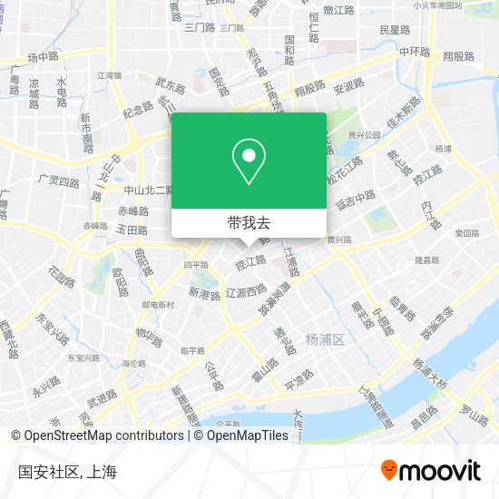 国安社区地图