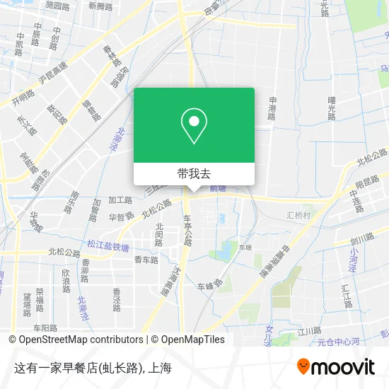 这有一家早餐店(虬长路)地图