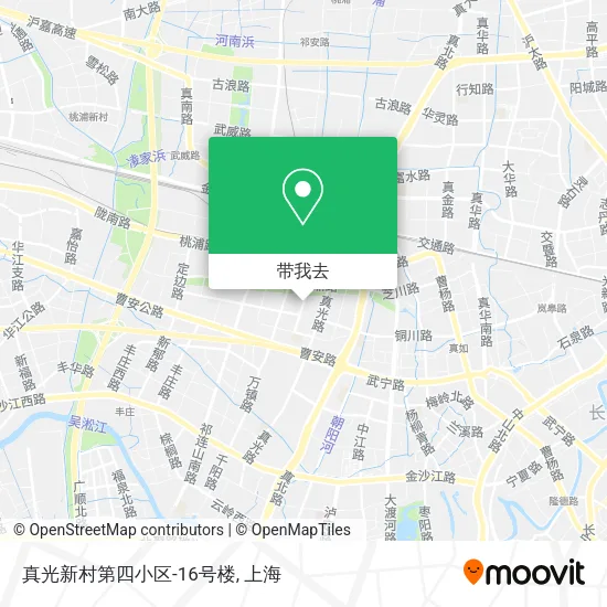 真光新村第四小区-16号楼地图