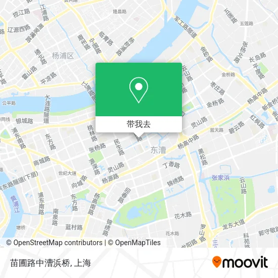 苗圃路中漕浜桥地图