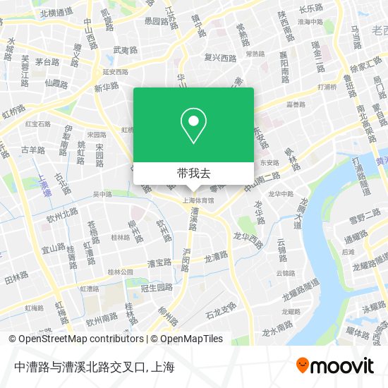 中漕路与漕溪北路交叉口地图