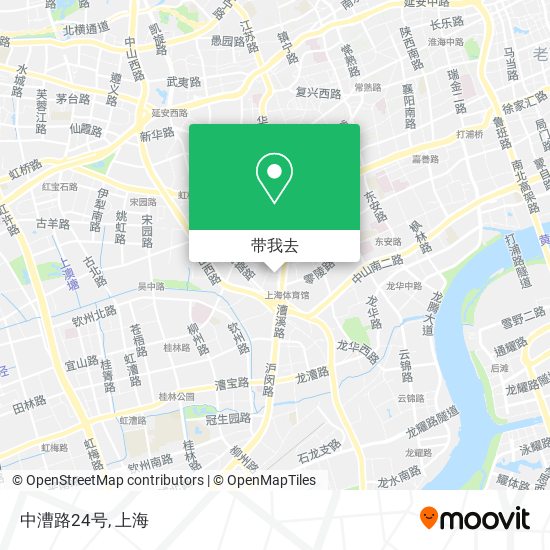 中漕路24号地图