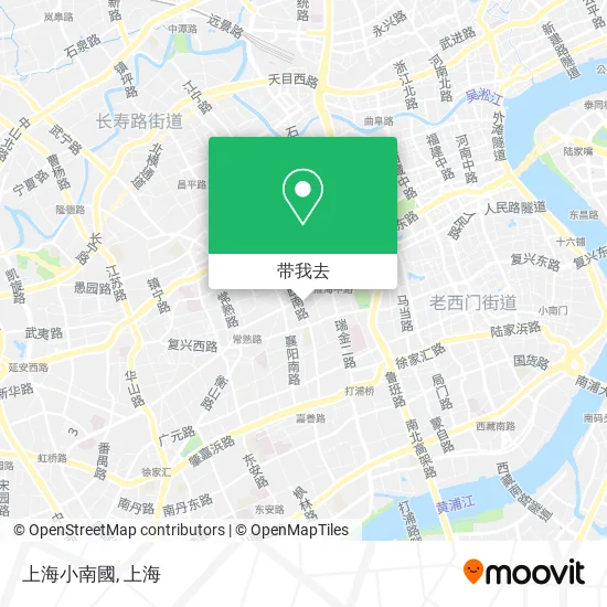上海小南國地图