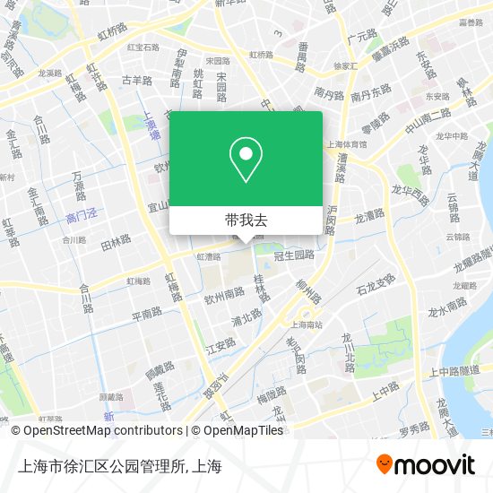 上海市徐汇区公园管理所地图