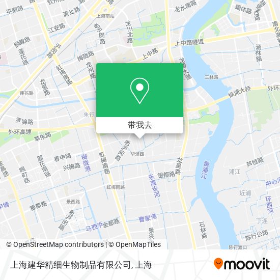 上海建华精细生物制品有限公司地图