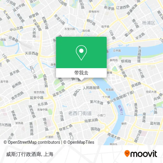 威斯汀行政酒廊地图
