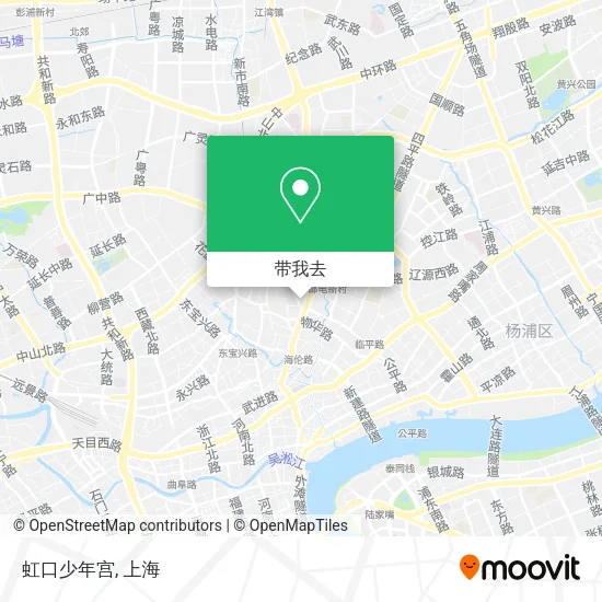 虹口少年宫地图