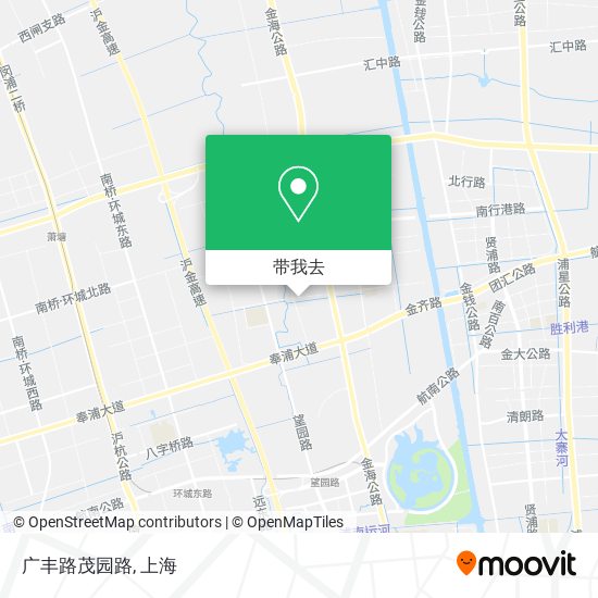 广丰路茂园路地图