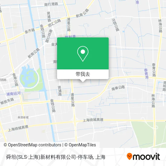 舜坦(SLS·上海)新材料有限公司-停车场地图