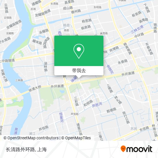 长清路外环路地图