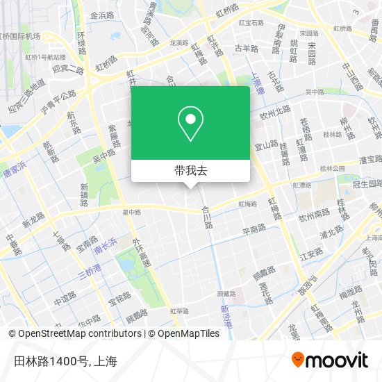 田林路1400号地图