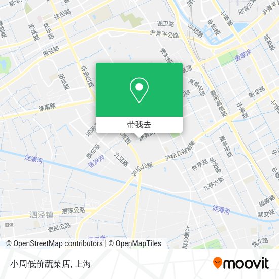 小周低价蔬菜店地图