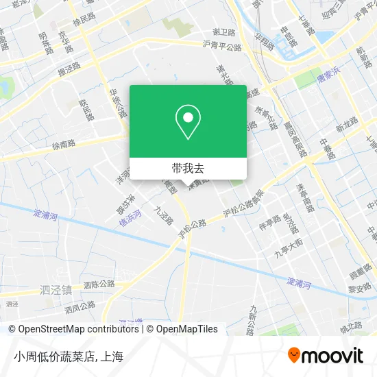 小周低价蔬菜店地图