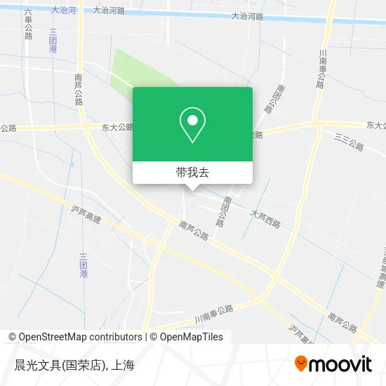 晨光文具(国荣店)地图