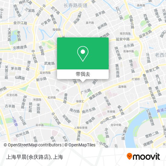 上海早晨(余庆路店)地图