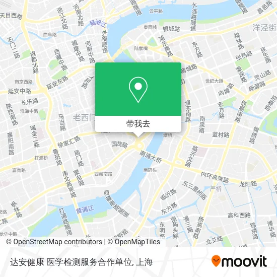 达安健康 医学检测服务合作单位地图
