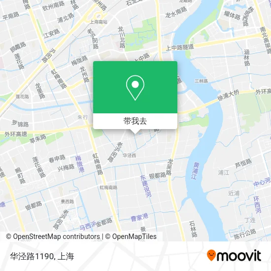 华泾路1190地图
