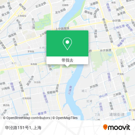 华泾路151号1地图