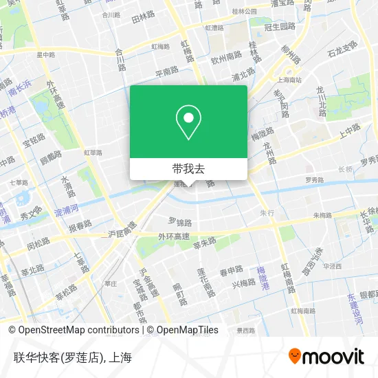 联华快客(罗莲店)地图