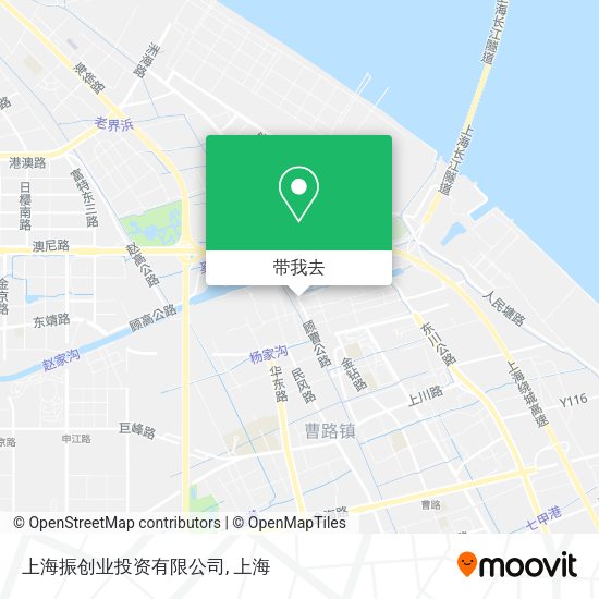 上海振创业投资有限公司地图