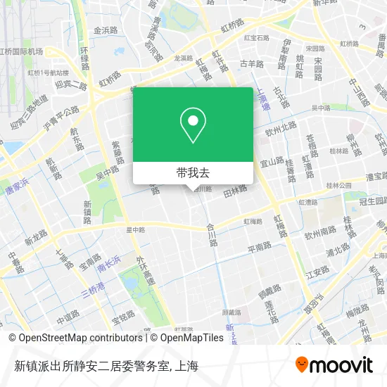 新镇派出所静安二居委警务室地图
