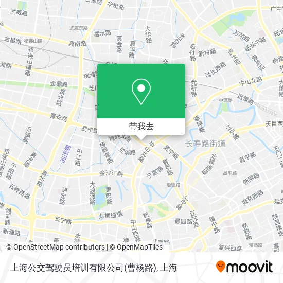 上海公交驾驶员培训有限公司(曹杨路)地图