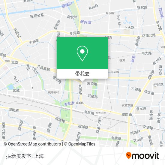 振新美发室地图