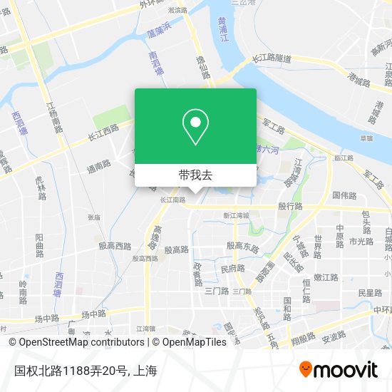 国权北路1188弄20号地图