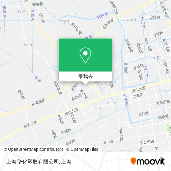 上海华化塑胶有限公司地图