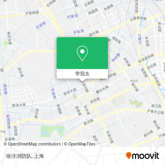徐泾消防队地图