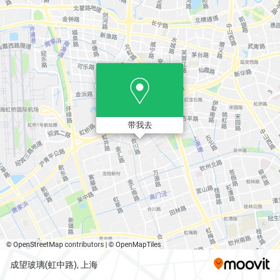 成望玻璃(虹中路)地图