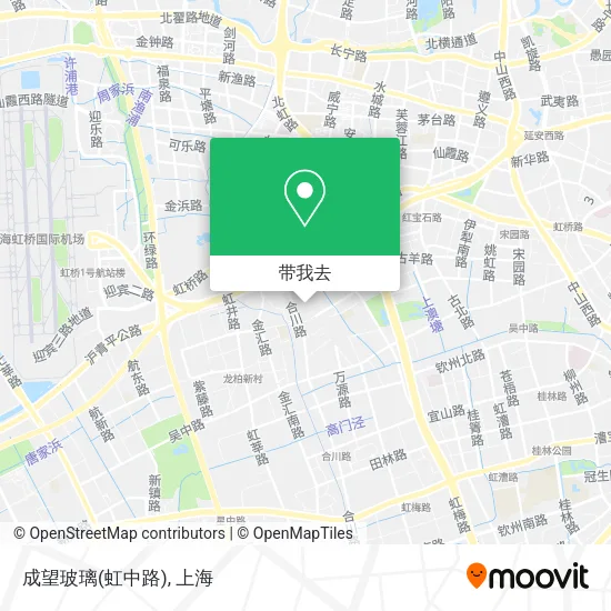 成望玻璃(虹中路)地图
