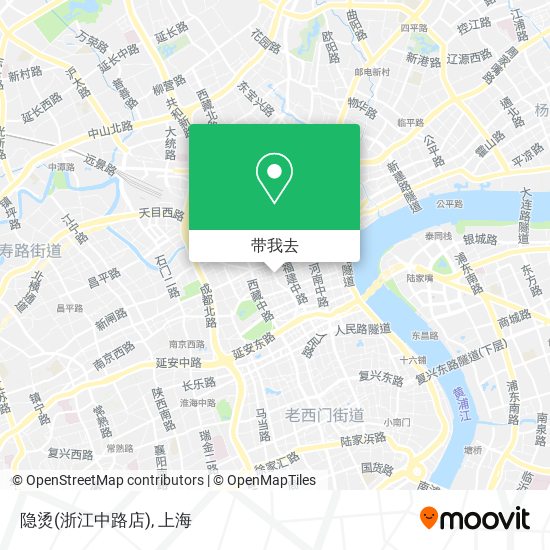 隐烫(浙江中路店)地图