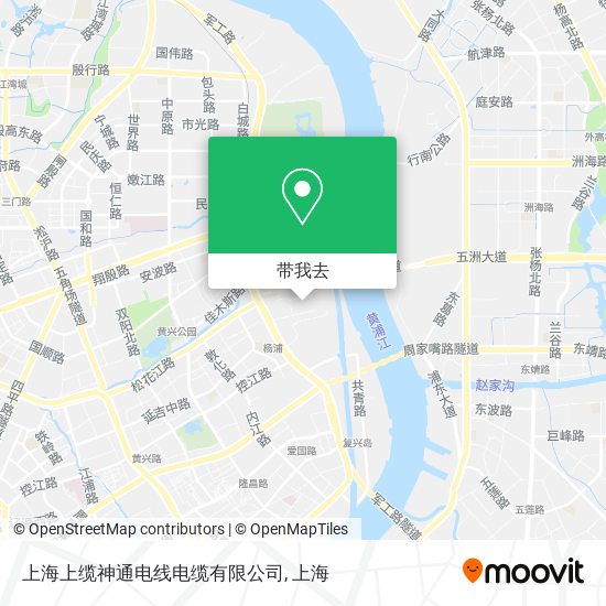 上海上缆神通电线电缆有限公司地图