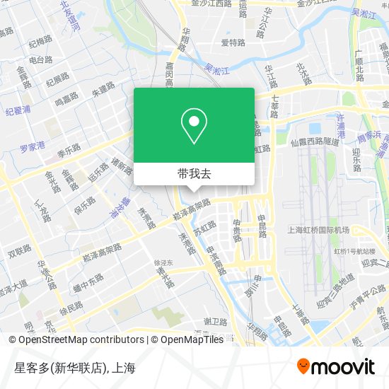 星客多(新华联店)地图