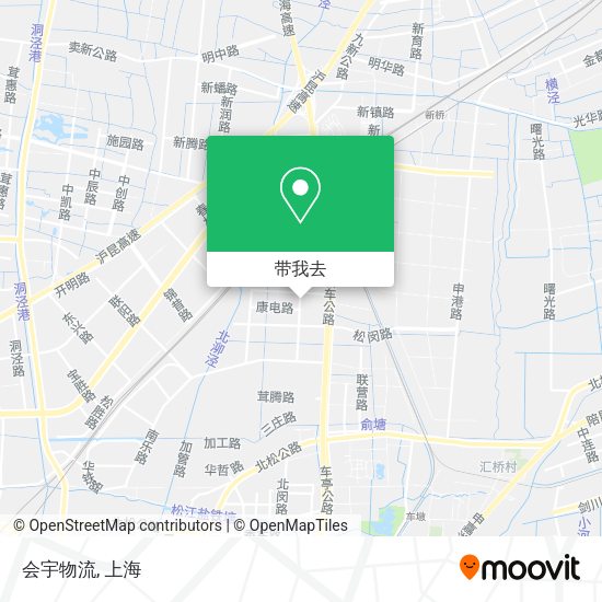 会宇物流地图