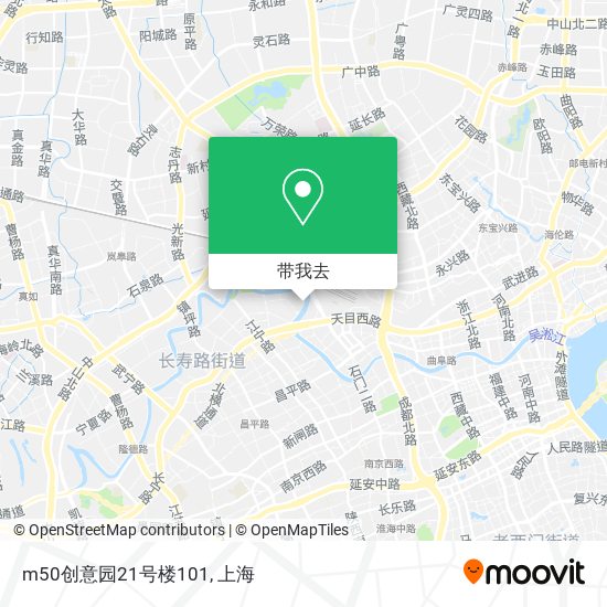 m50创意园21号楼101地图