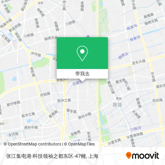 张江集电港·科技领袖之都东区-47幢地图