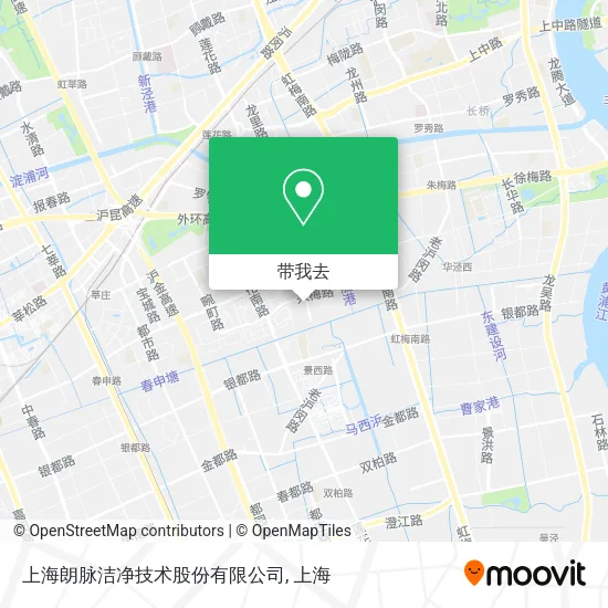 上海朗脉洁净技术股份有限公司地图