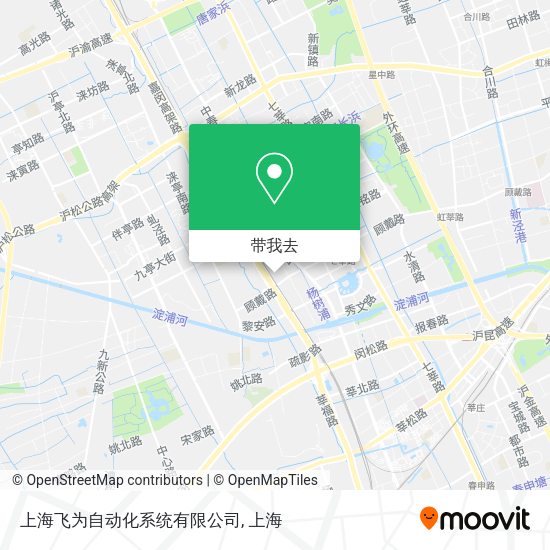 上海飞为自动化系统有限公司地图
